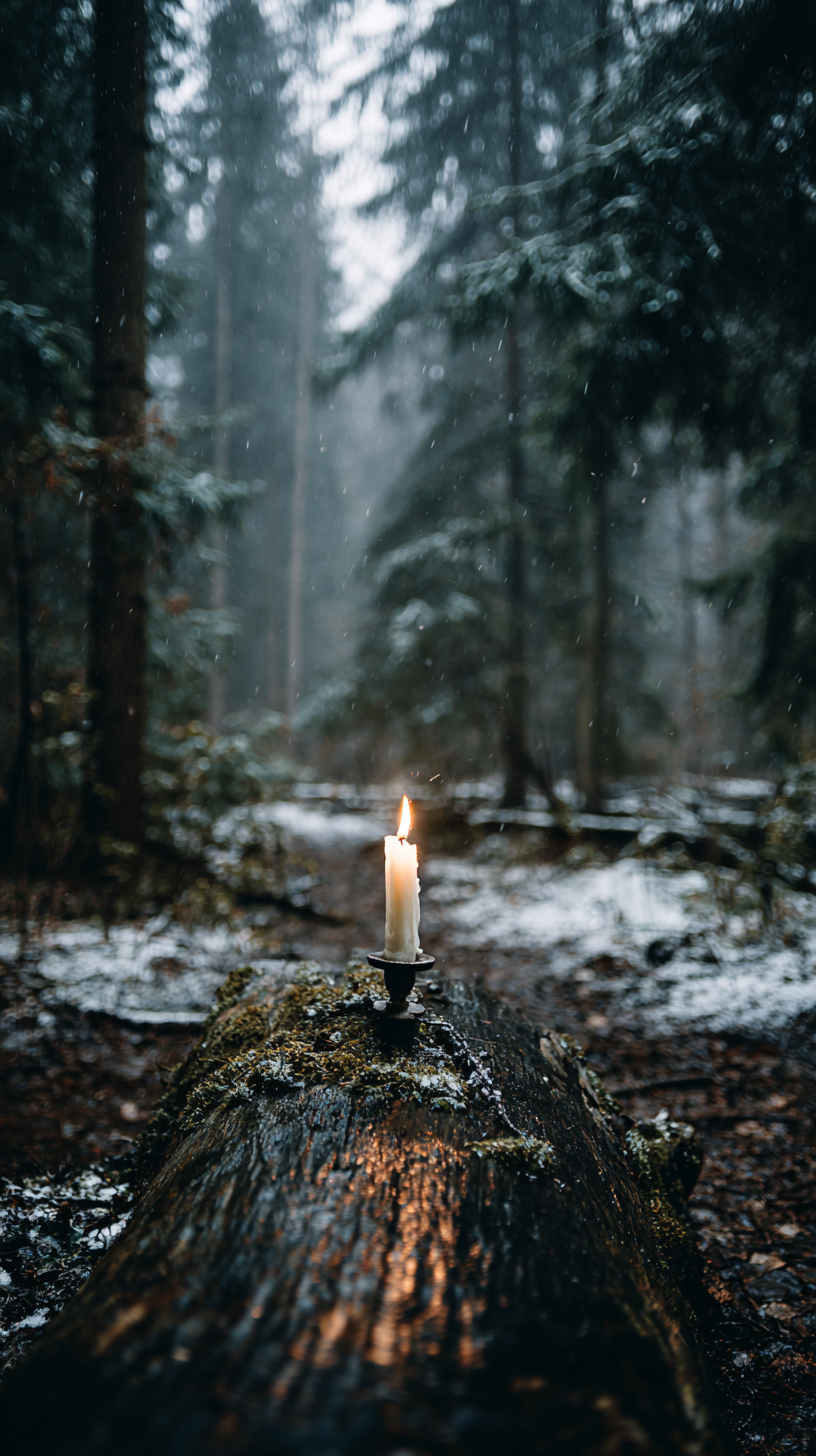 Frost-Gilded Forest