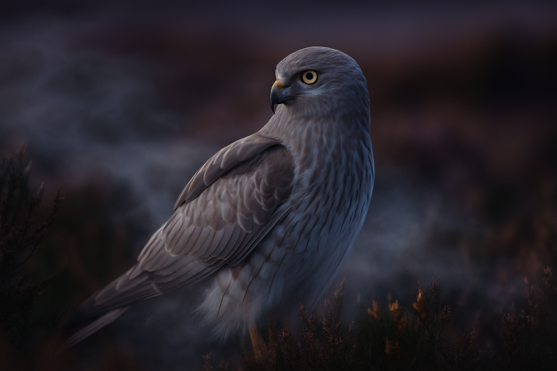 The Moorland Ghost — A Story-Weaver's Tale of Longing, Land, and the Hen Harrier