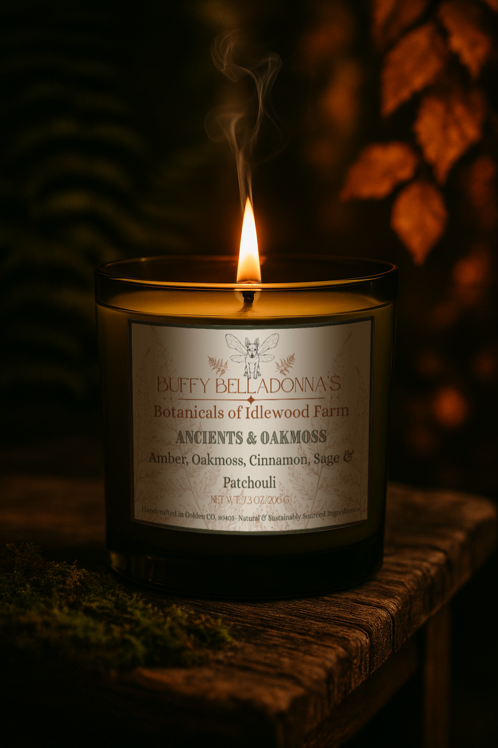 Ancients & Oakmoss Candle Offering