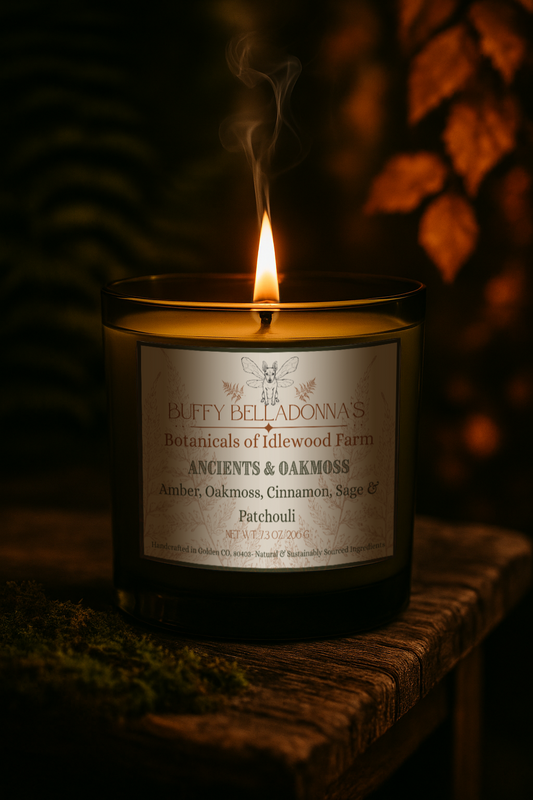 Ancients & Oakmoss Candle Offering