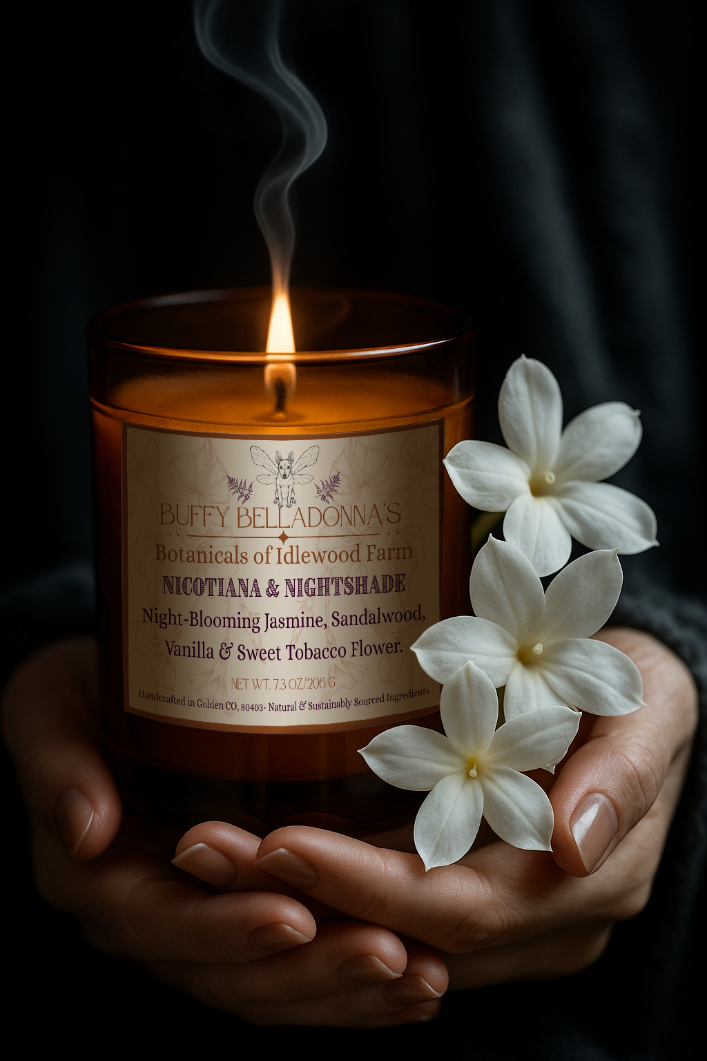 Nicotiana & Nightshade Candle Offerings