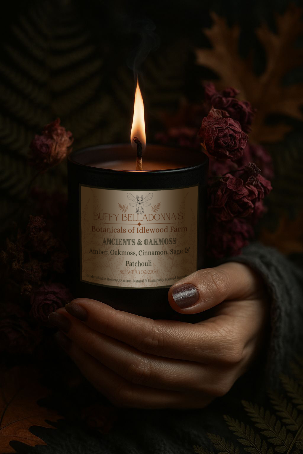 Ancients & Oakmoss Candle Offering