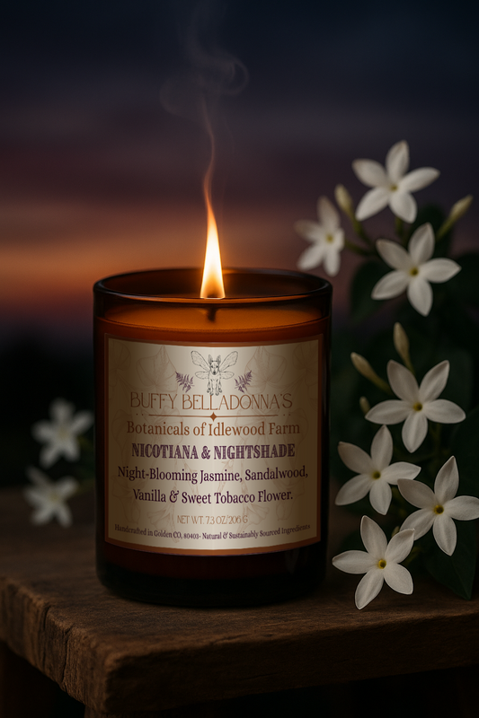 Nicotiana & Nightshade Candle Offerings