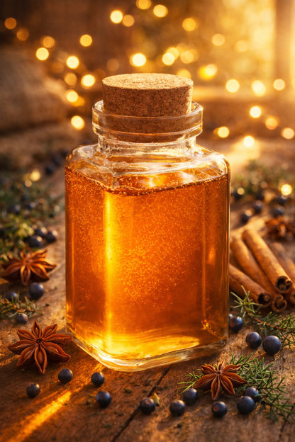Herbal Infused Yuletide Honey