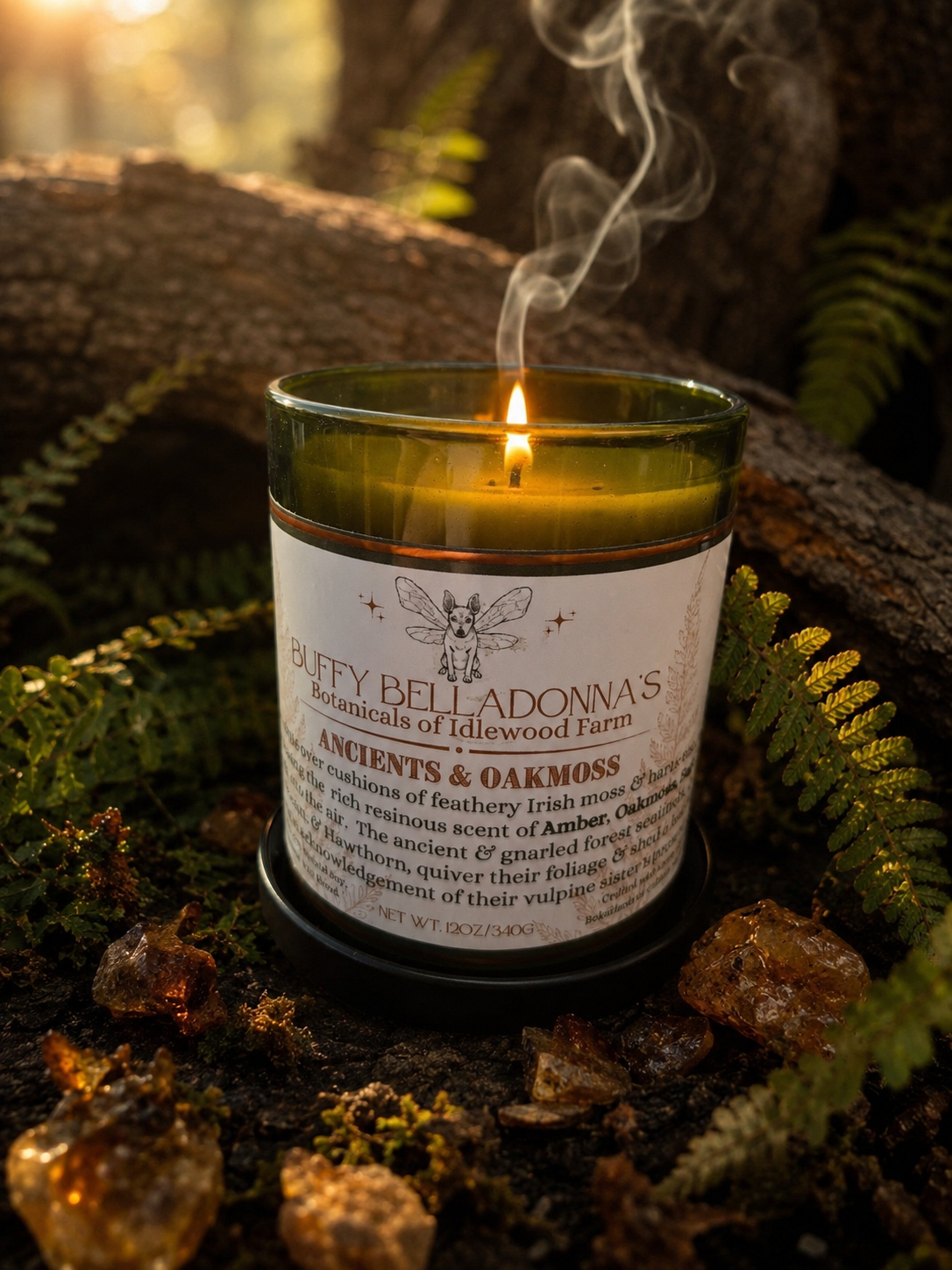 Ancients & Oakmoss Candle Offering