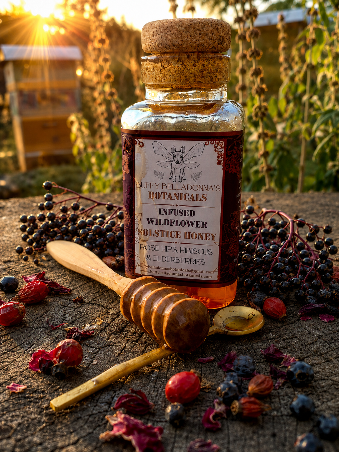 Herbal Infused Solstice Honey